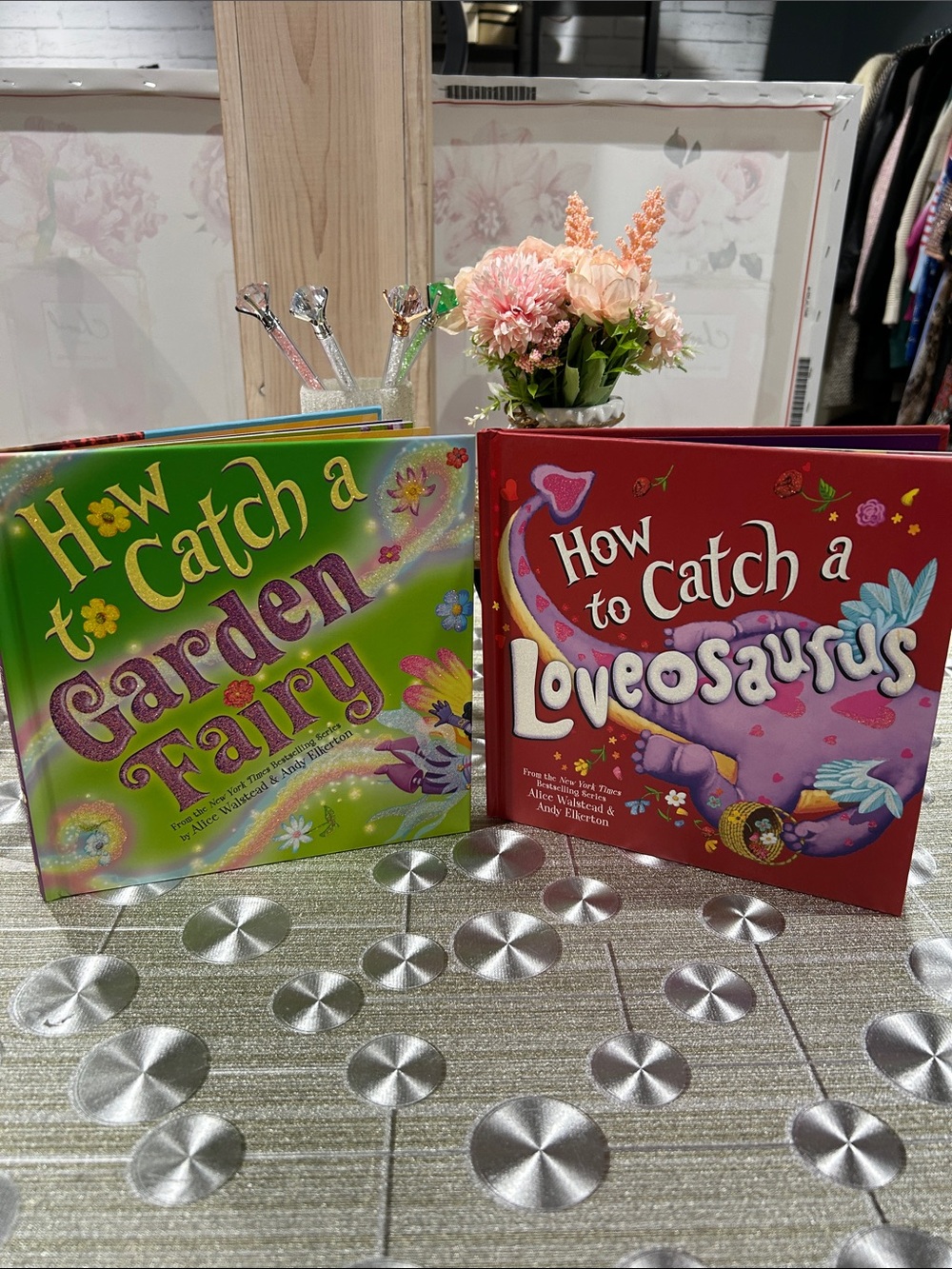 How to Catch a Garden Fairy & How to Catch a Loveosaurus - Kids Picture Book Set